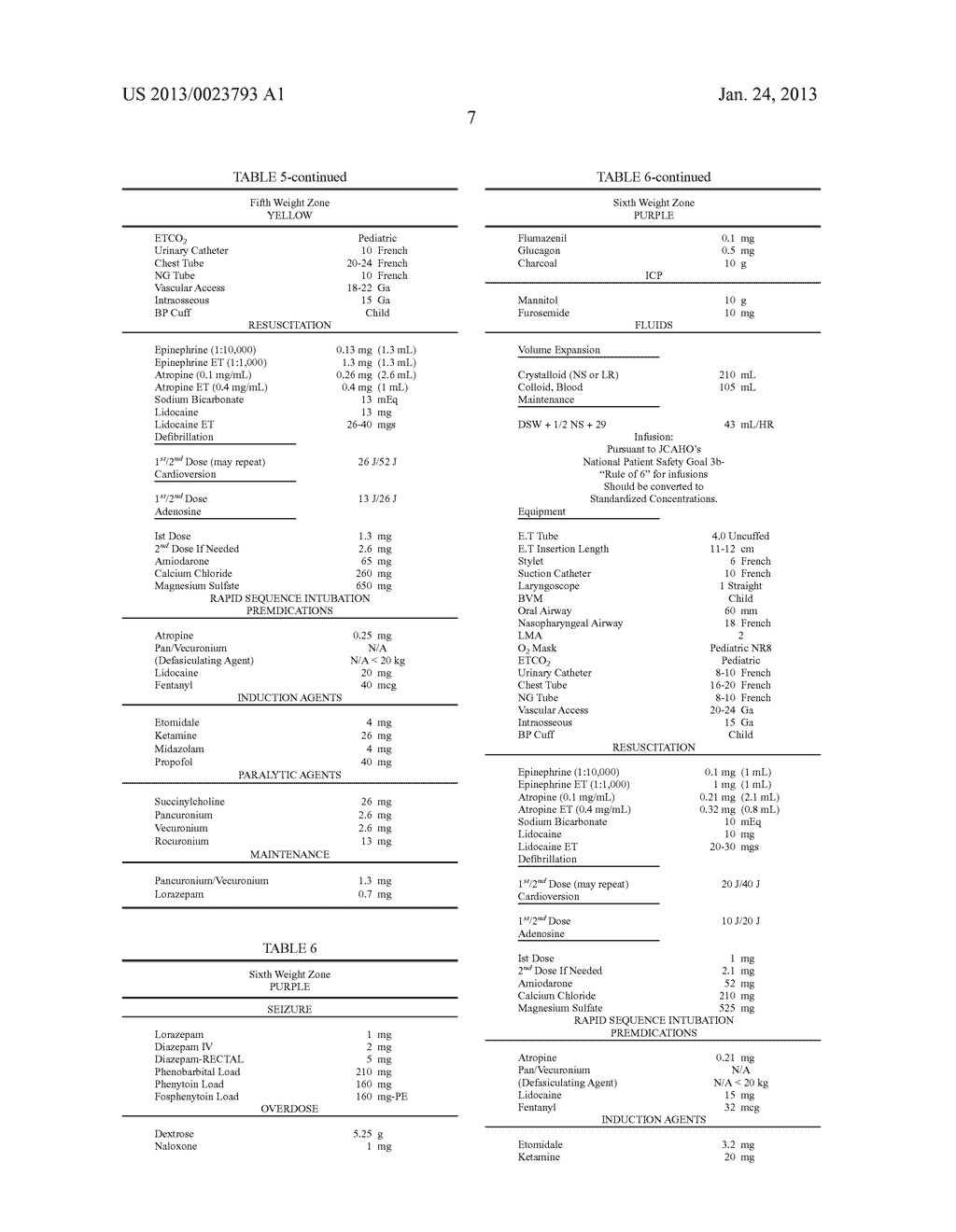 SYSTEM AND METHOD FOR MEASURING MID-ARM CIRCUMFERENCE OF A CHILD TO     DETERMINE EQUIPMENT AND MEDICATION FOR PEDIATRIC RESUSCITATION - diagram, schematic, and image 17