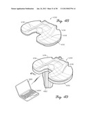 DISTRACTOR HAVING A CAPACITIVE SENSOR ARRAY FOR MEASURING A FORCE,     PRESSURE, OR LOAD APPLIED BY THE MUSCULAR-SKELETAL SYSTEM AND METHOD     THEREFOR diagram and image