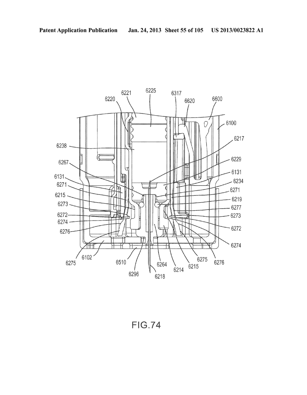 DEVICES AND METHODS FOR DELIVERING MEDICAMENTS FROM A MULTI-CHAMBER     CONTAINER - diagram, schematic, and image 56