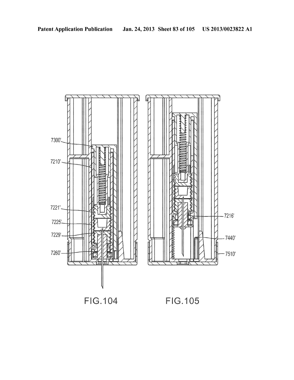 DEVICES AND METHODS FOR DELIVERING MEDICAMENTS FROM A MULTI-CHAMBER     CONTAINER - diagram, schematic, and image 84