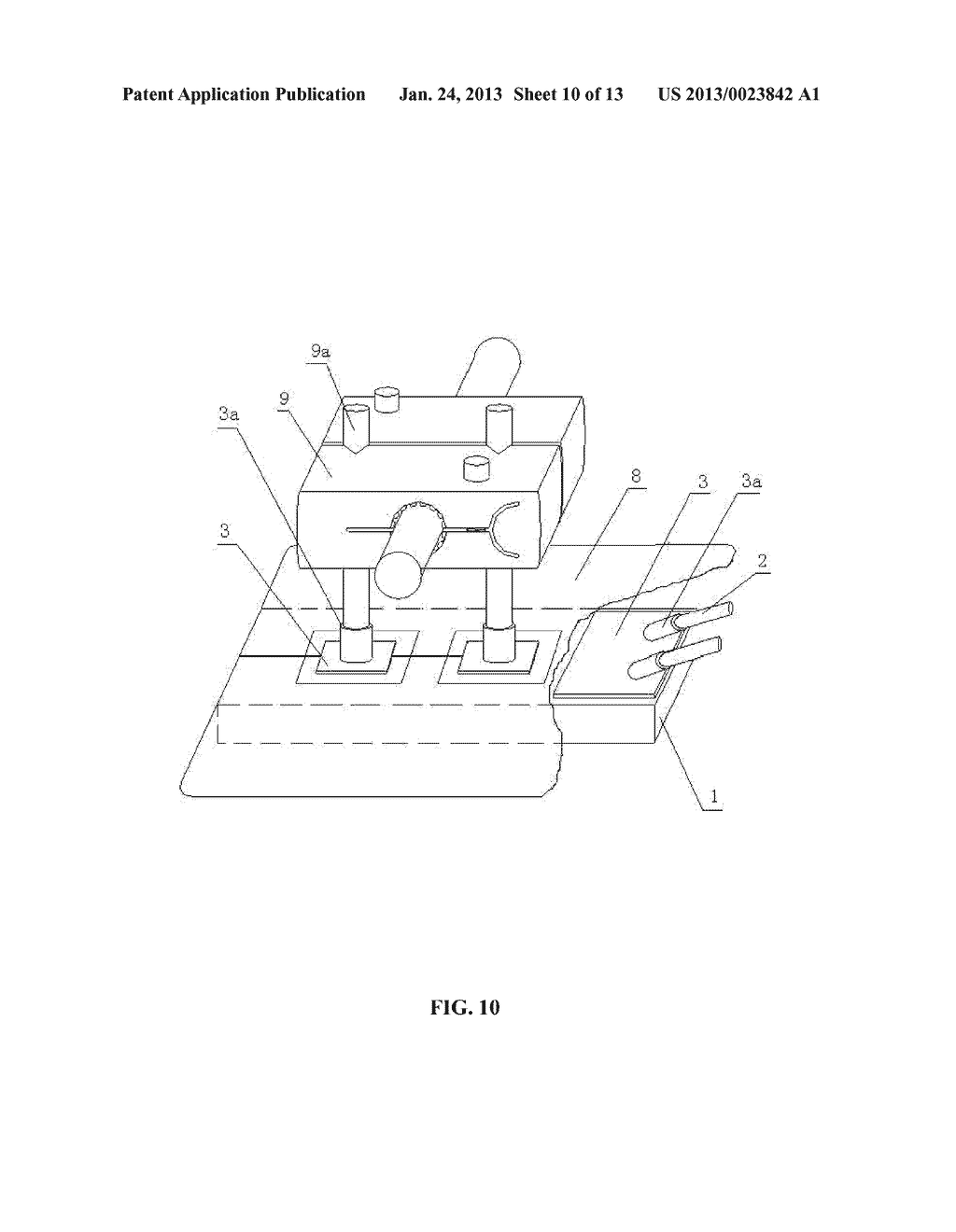 MEDICAL VACUUM SEALING DRAINAGE DEVICE - diagram, schematic, and image 11