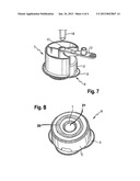 FLEXIBLE BAG FOR LIQUID, PARTICULARLY A URINE OR BLOOD BAG, CONTAINING A     SAMPLING DEVICE diagram and image