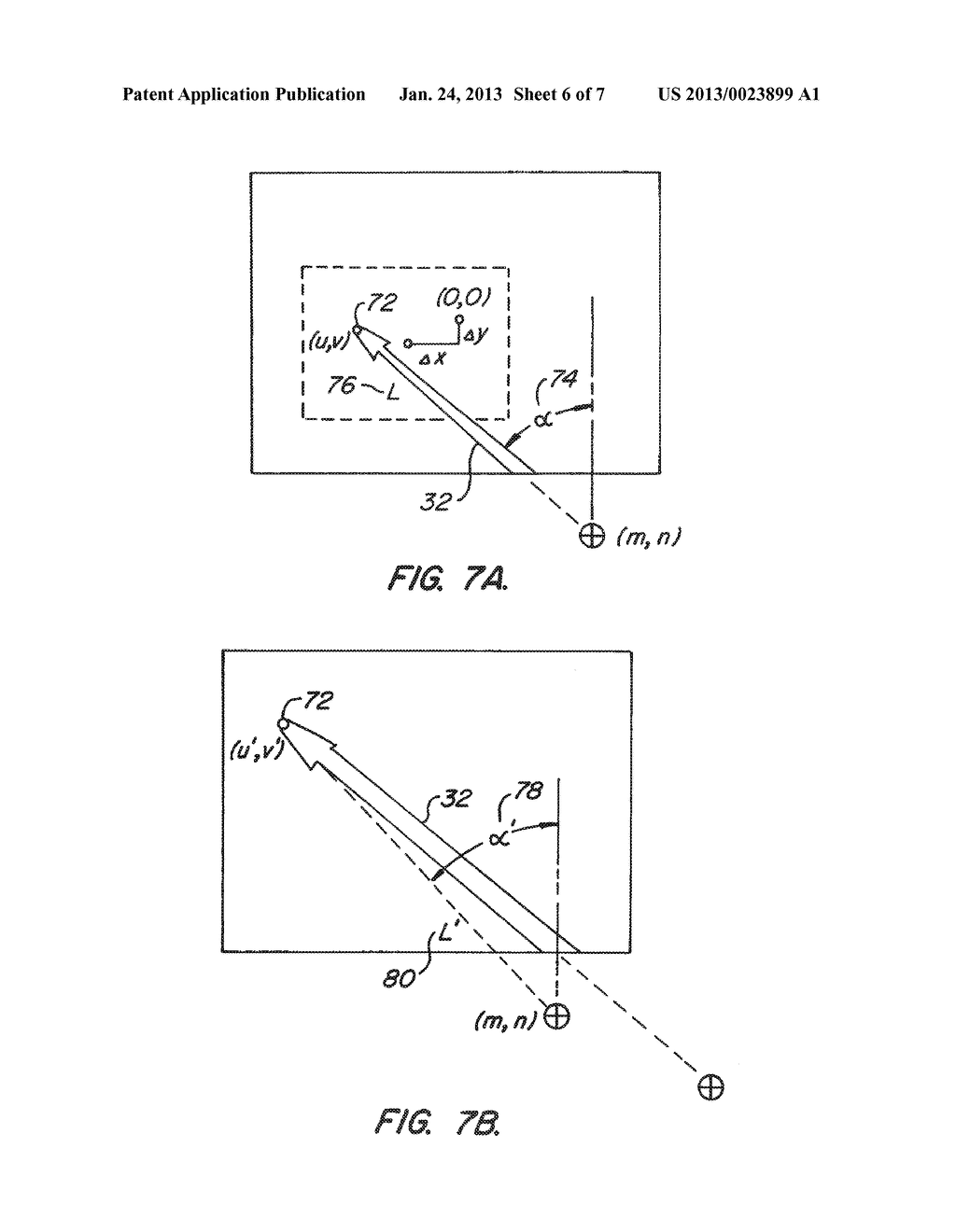 METHOD AND APPARATUS FOR TRANSFORMING COORDINATE SYSTEMS IN A     TELEMANIPULATION SYSTEM - diagram, schematic, and image 07