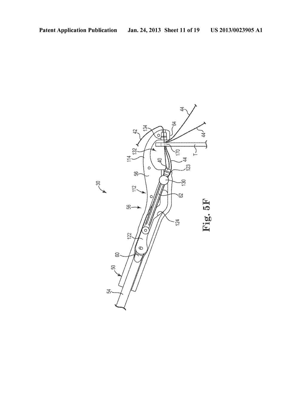 SUTURE SYSTEM WITH CAPSULE EYELET PROVIDING MULTIPLE SUTURE TISSUE     FIXATION - diagram, schematic, and image 12