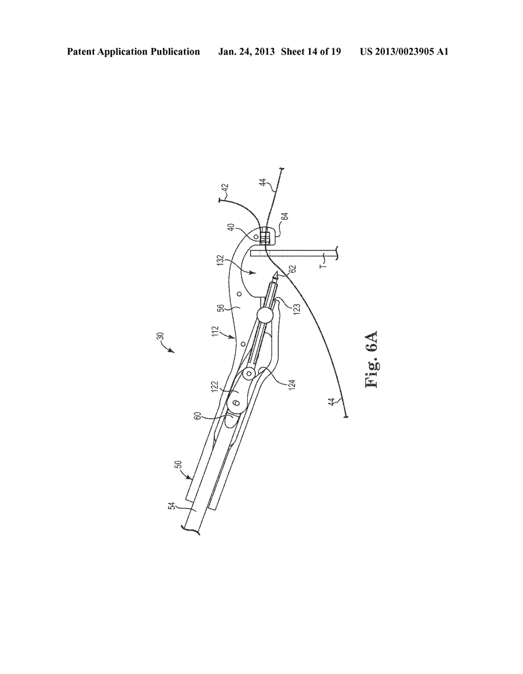 SUTURE SYSTEM WITH CAPSULE EYELET PROVIDING MULTIPLE SUTURE TISSUE     FIXATION - diagram, schematic, and image 15