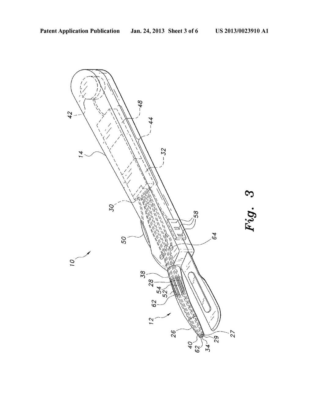 TISSUE-IDENTIFYING SURGICAL INSTRUMENT - diagram, schematic, and image 04