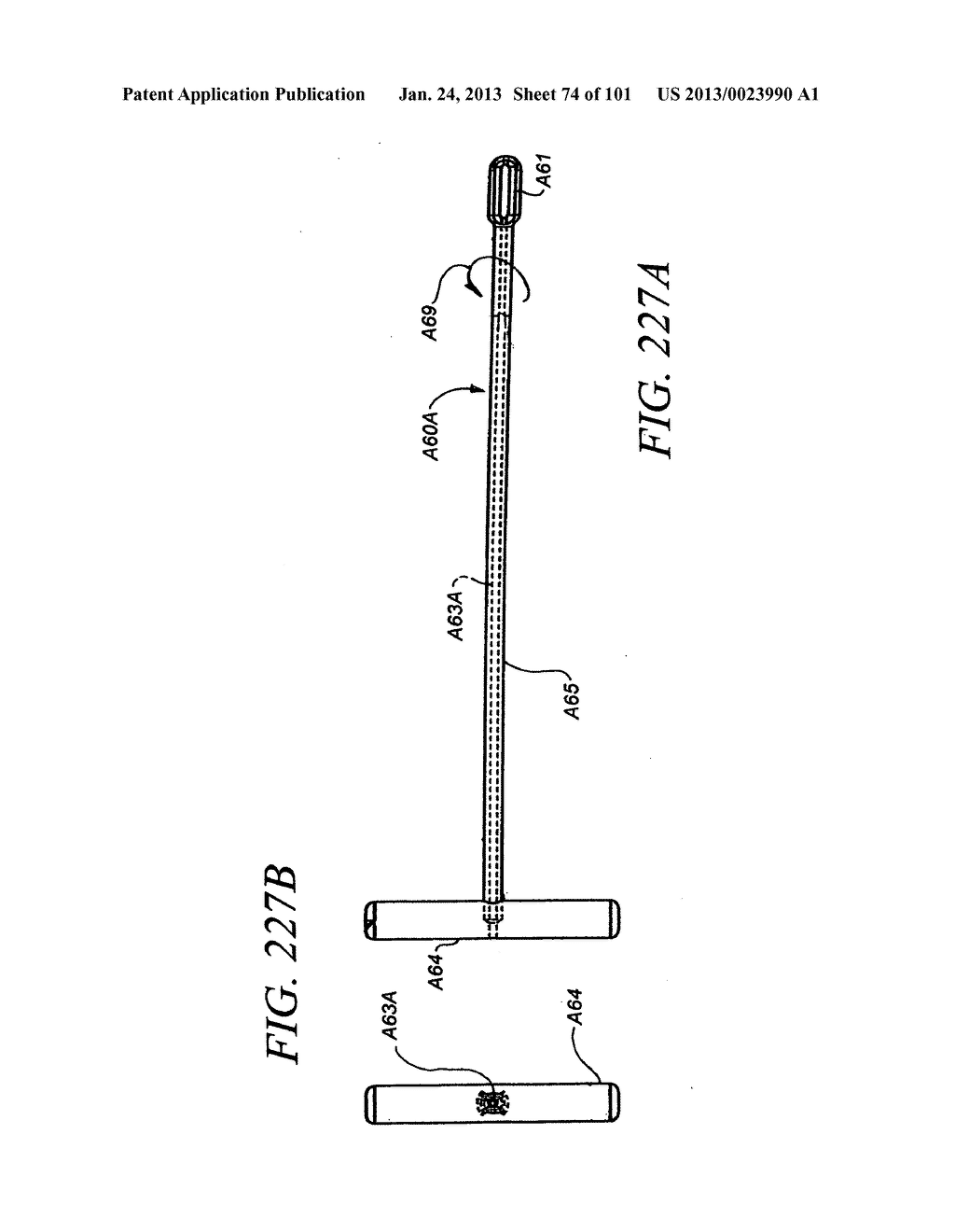 Minimally invasive apparatus to manipulate and revitalize spinal column     disc - diagram, schematic, and image 75