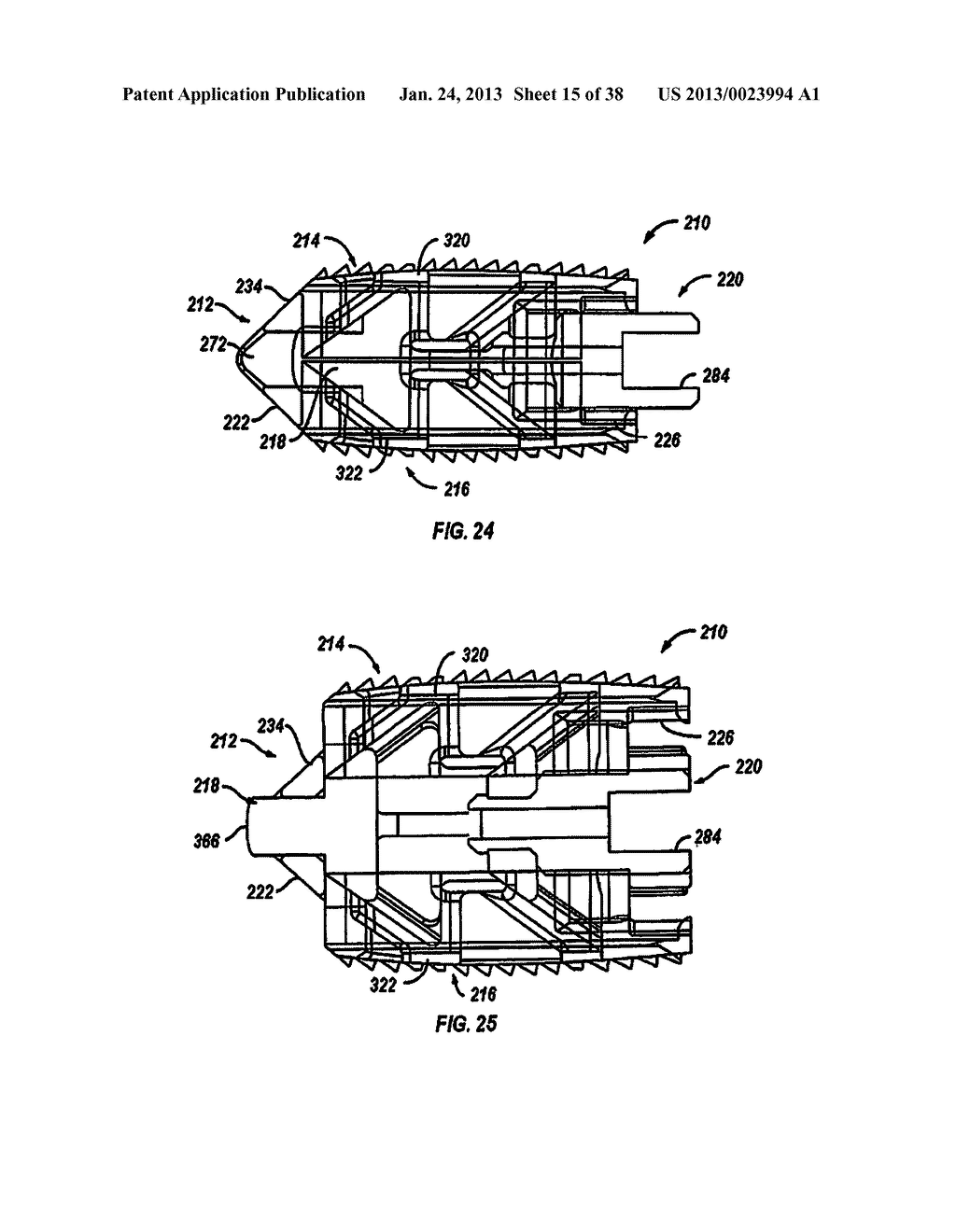 Expandable Fusion Device and Method of Installation Thereof - diagram, schematic, and image 16