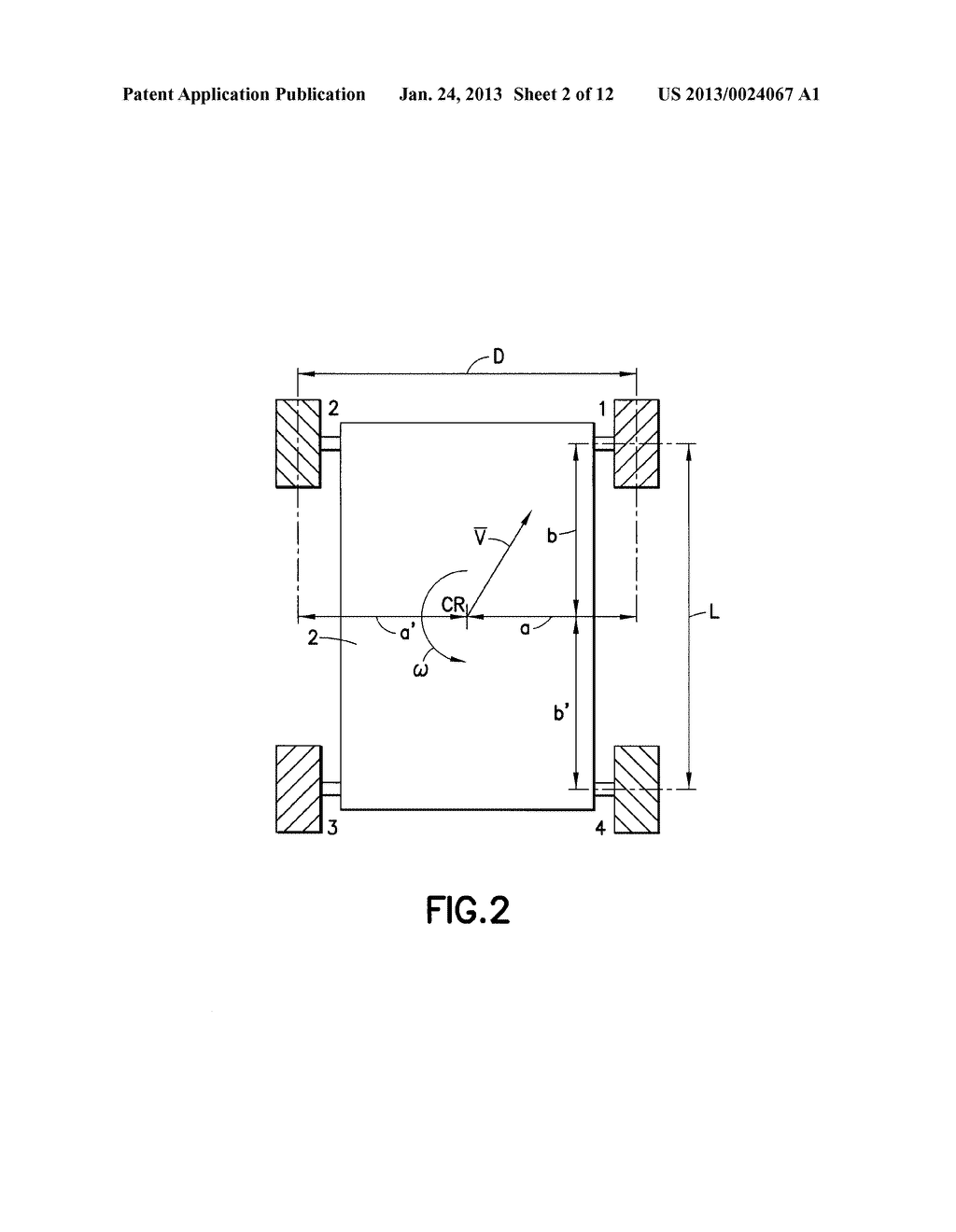 Holonomic Motion Vehicle for Travel on Non-Level Surfaces - diagram, schematic, and image 03