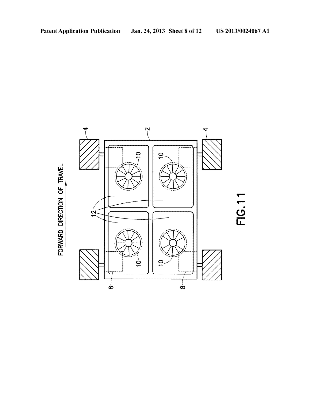 Holonomic Motion Vehicle for Travel on Non-Level Surfaces - diagram, schematic, and image 09