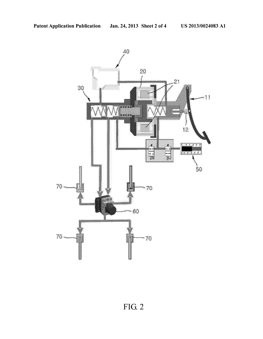 MOTOR-DRIVEN BOOSTER TYPE BRAKE SYSTEM AND METHOD THEREOF - diagram, schematic, and image 03