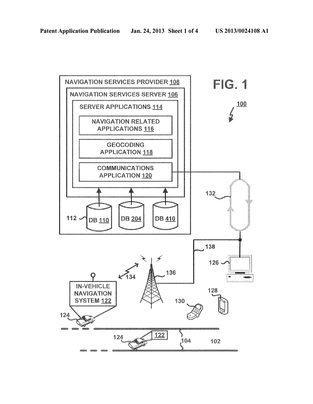 METHOD OF OPERATING A NAVIGATION SYSTEM TO PROVIDE GEOGRAPHIC LOCATION     INFORMATION - diagram, schematic, and image 02