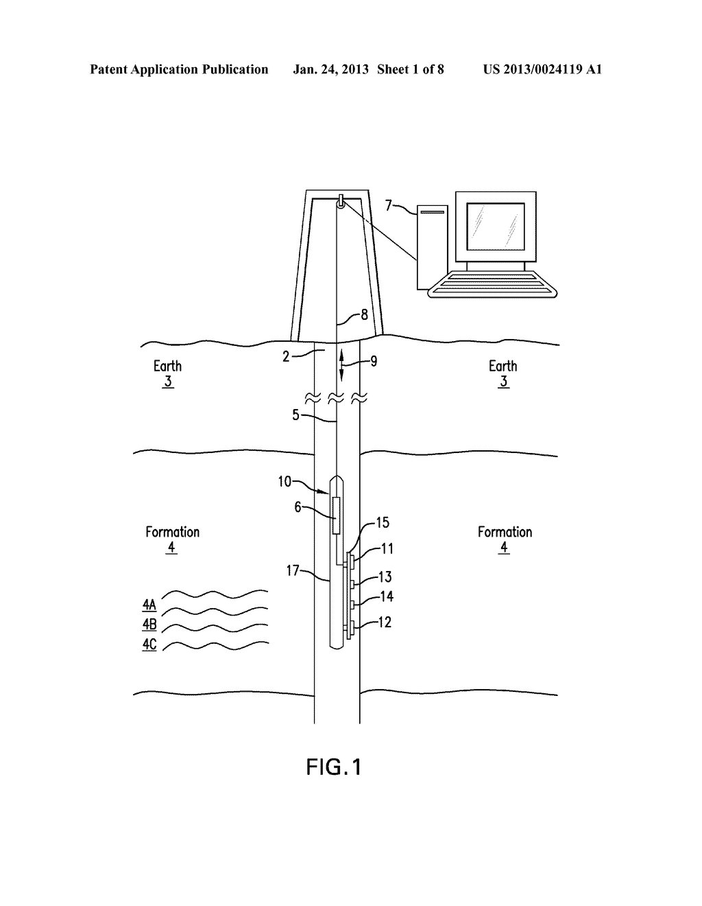 FORMATION RESISTIVITY MEASUREMENTS USING MULTIPLE CONTROLLED MODES - diagram, schematic, and image 02