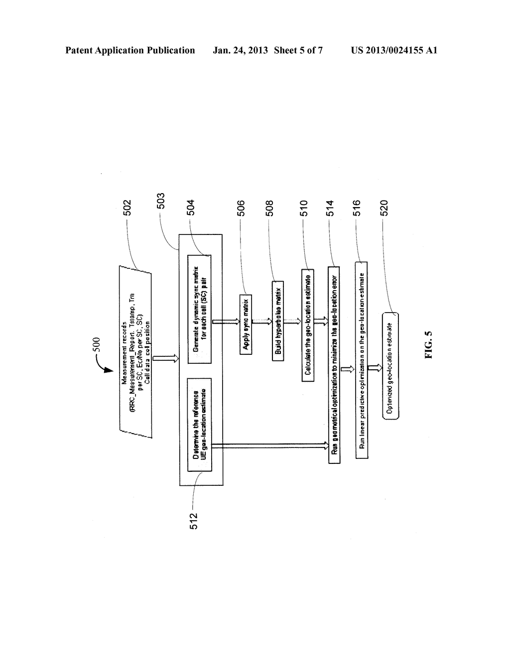 System and Method for Tuning Geo-Location in Wideband Code Division     Multiple Access (WCDMA) Networks - diagram, schematic, and image 06