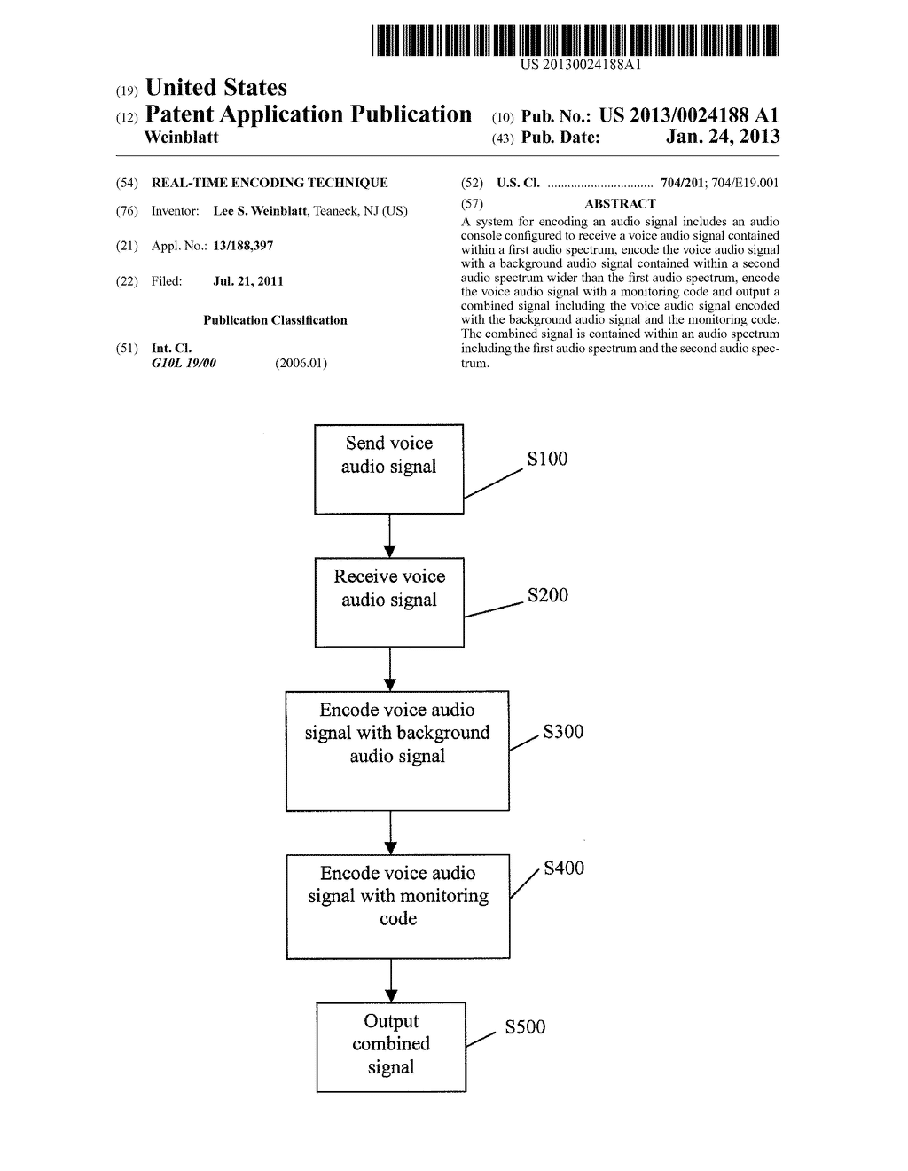 Real-Time Encoding Technique - diagram, schematic, and image 01