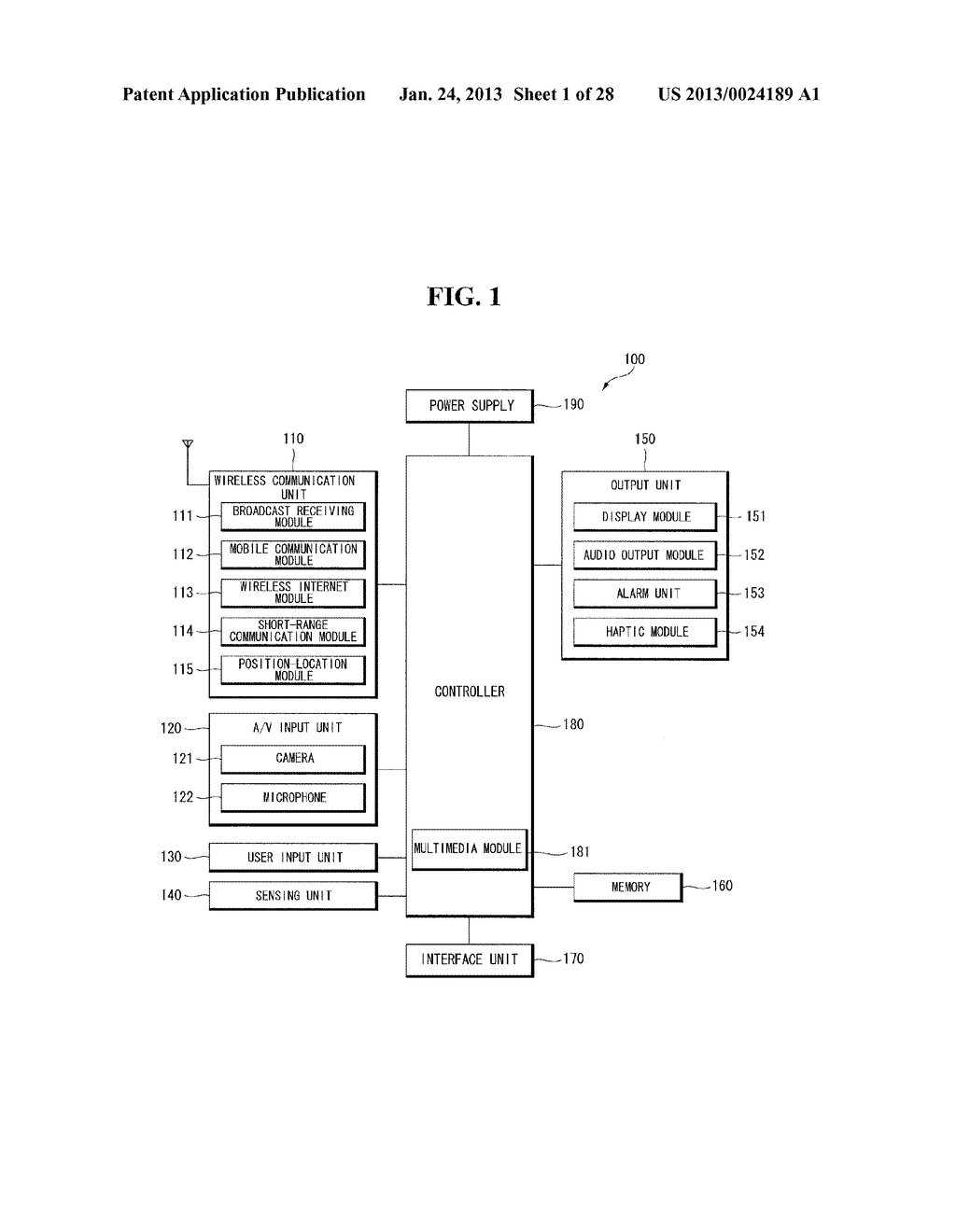 MOBILE TERMINAL AND DISPLAY METHOD THEREOF - diagram, schematic, and image 02