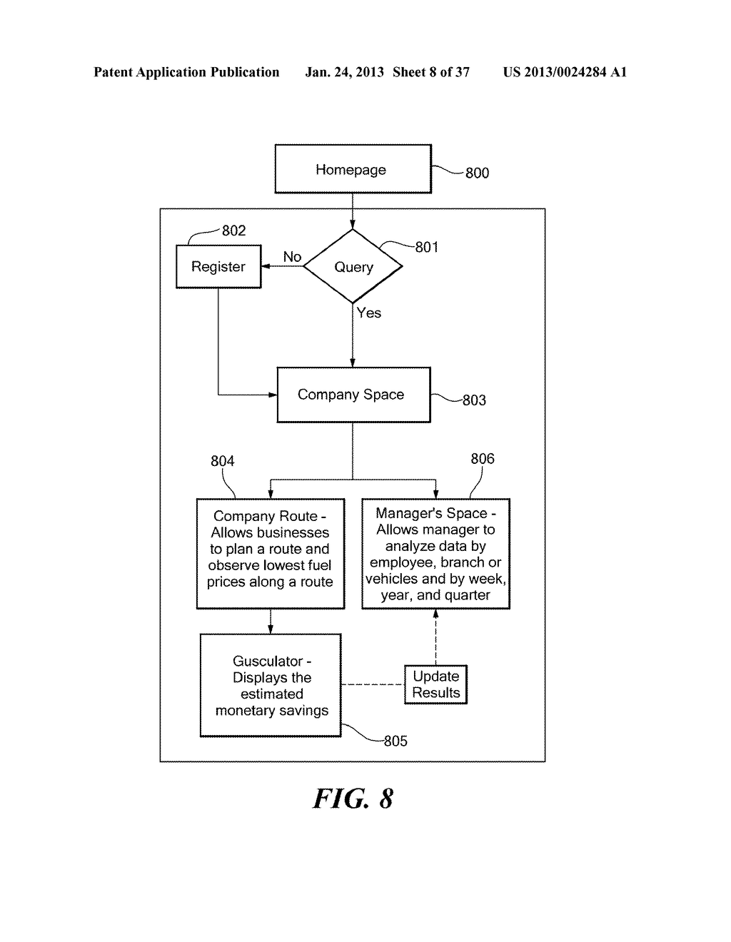 Apparatus and Methods for Providing Route-Based Advertising and     Vendor-Reported Business Information over a Network - diagram, schematic, and image 09