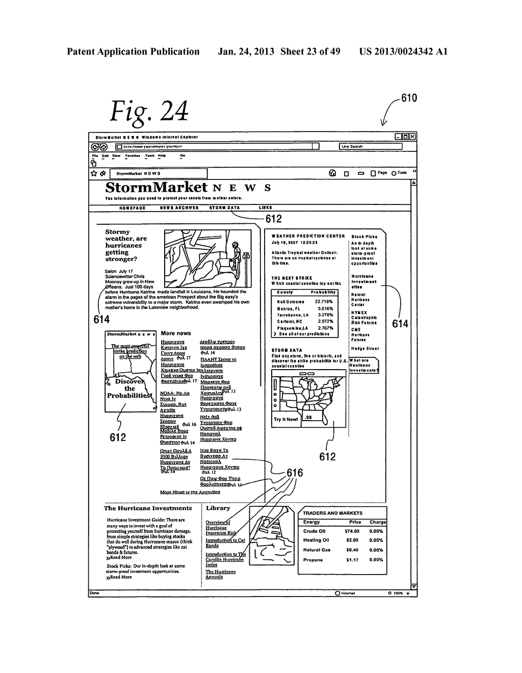 Activity relating to ongoing financial events - diagram, schematic, and image 24