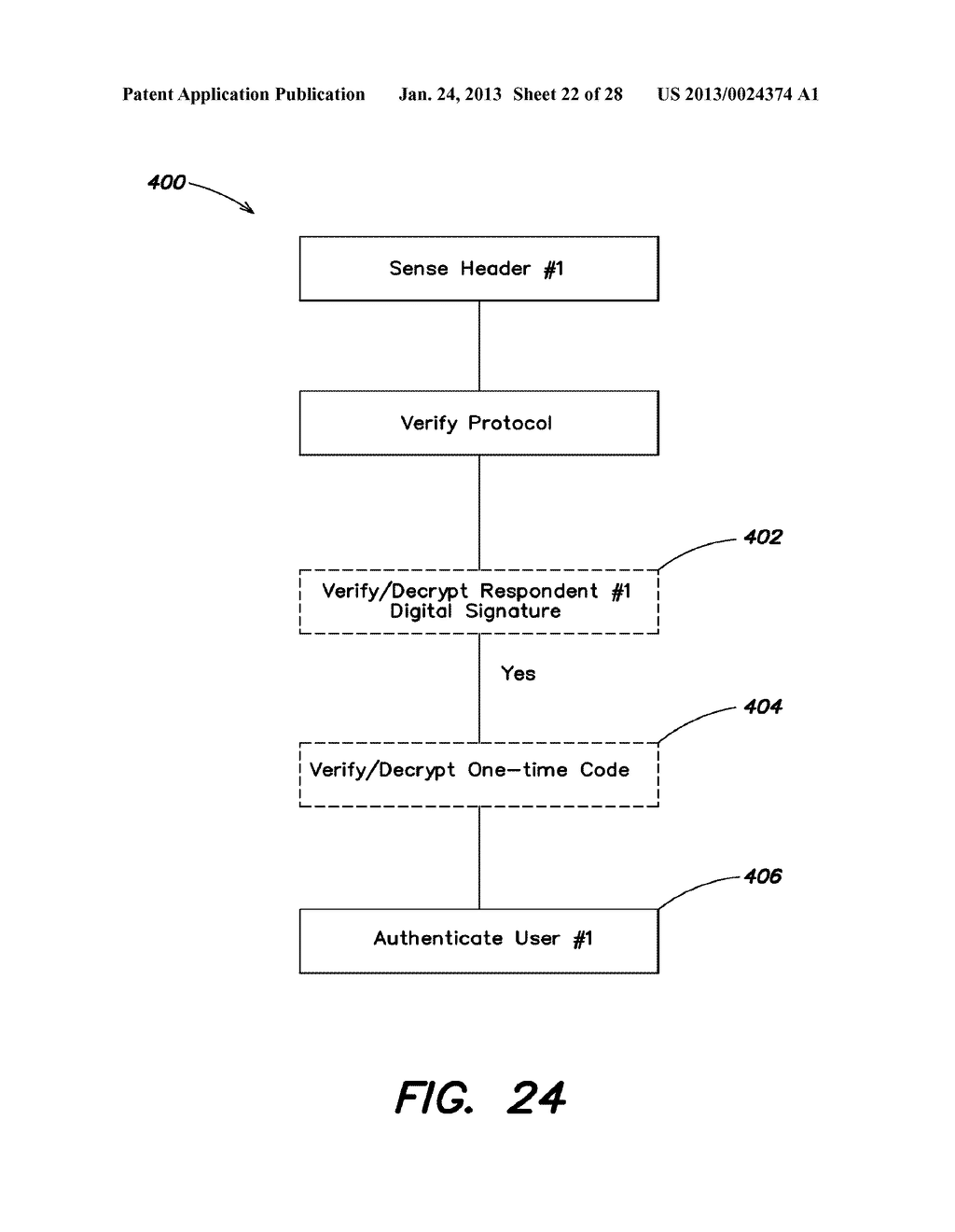 METHOD AND APPARATUS FOR SECURE ACCESS PAYMENT AND IDENTIFICATION - diagram, schematic, and image 23