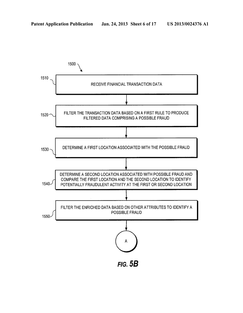 MULTI-STAGE FILTERING FOR FRAUD DETECTION WITH VELOCITY FILTERS - diagram, schematic, and image 07