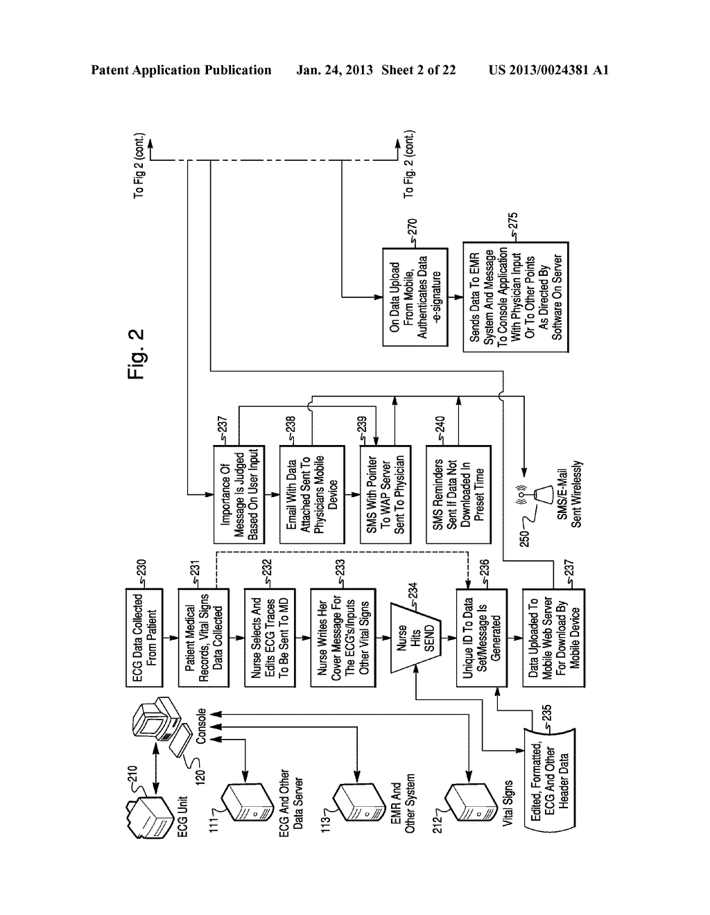 SYSTEM FOR REMOTE REVIEW OF CLINICAL DATA OVER A VULNERABLE SYSTEM - diagram, schematic, and image 03