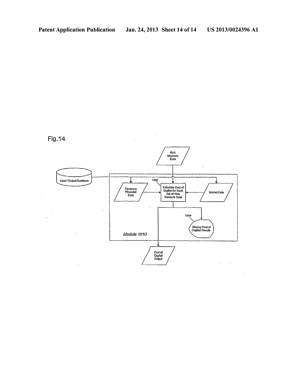 Systems and Methods for Determining Cost of Capital for an Entity in a     Bottom-Up, Fully Risk-Based Manner - diagram, schematic, and image 15