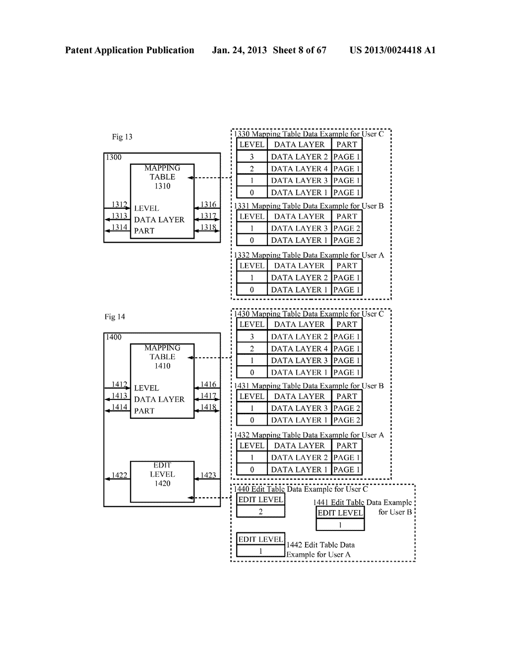 Systems And Methods Providing Collaborating Among A Plurality Of Users     Each At A Respective Computing Appliance, And Providing Storage In     Respective Data Layers Of Respective User Data, Provided Responsive To A     Respective User Input, And Utilizing Event Processing Of Event Content     Stored In The Data Layers - diagram, schematic, and image 09