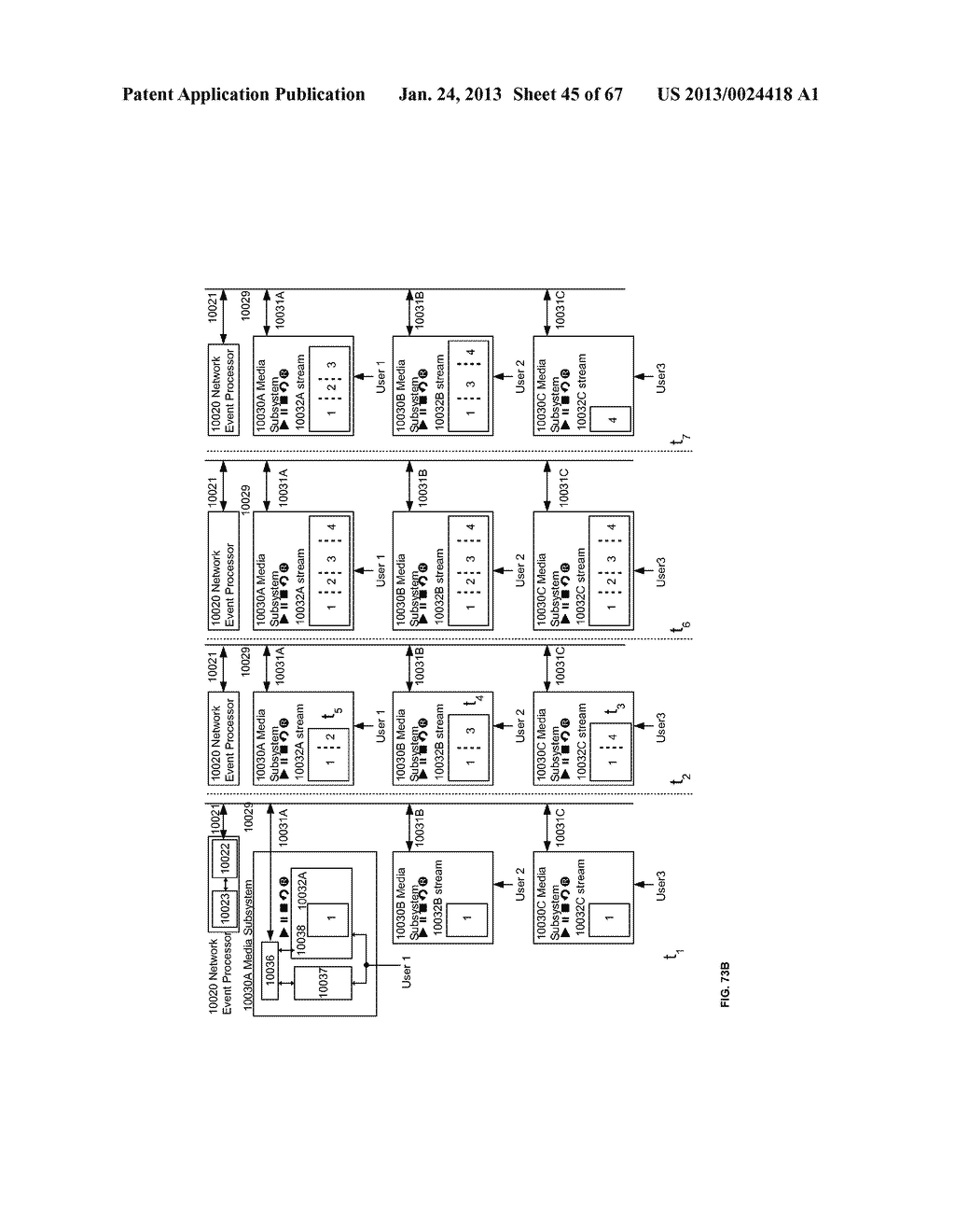 Systems And Methods Providing Collaborating Among A Plurality Of Users     Each At A Respective Computing Appliance, And Providing Storage In     Respective Data Layers Of Respective User Data, Provided Responsive To A     Respective User Input, And Utilizing Event Processing Of Event Content     Stored In The Data Layers - diagram, schematic, and image 46