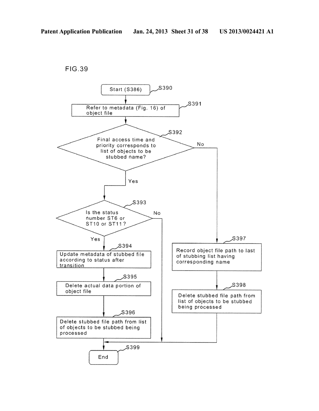 FILE STORAGE SYSTEM FOR TRANSFERRING FILE TO REMOTE ARCHIVE SYSTEM - diagram, schematic, and image 32