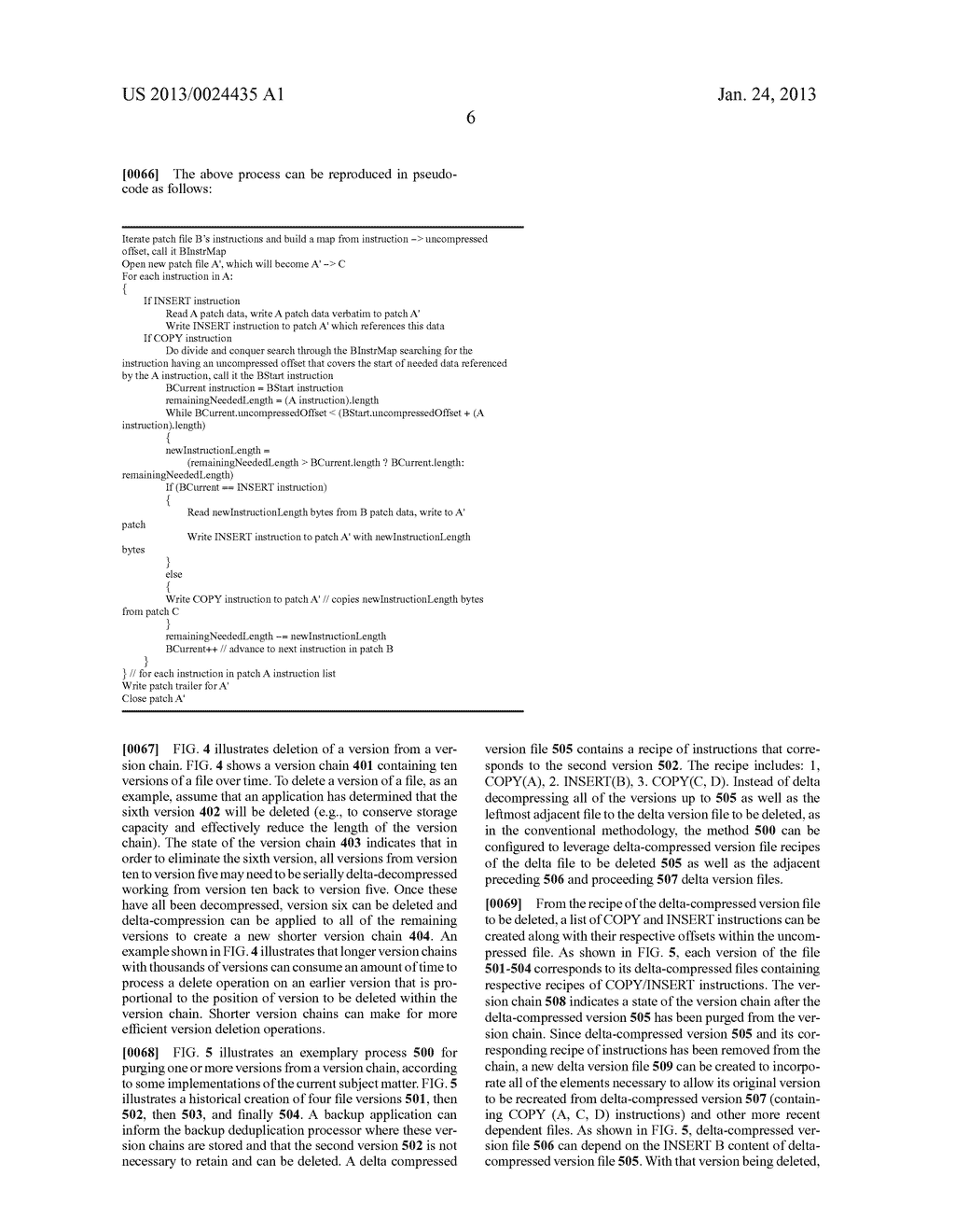 SYSTEMS AND METHODS FOR MANAGING DELTA VERSION CHAINS - diagram, schematic, and image 20