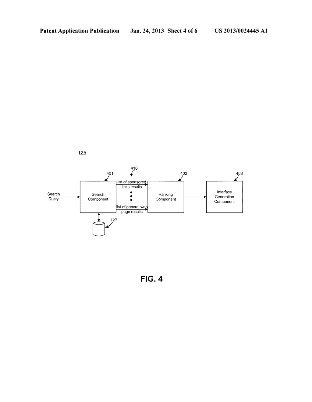 INTERFACE FOR A UNIVERSAL SEARCH - diagram, schematic, and image 05