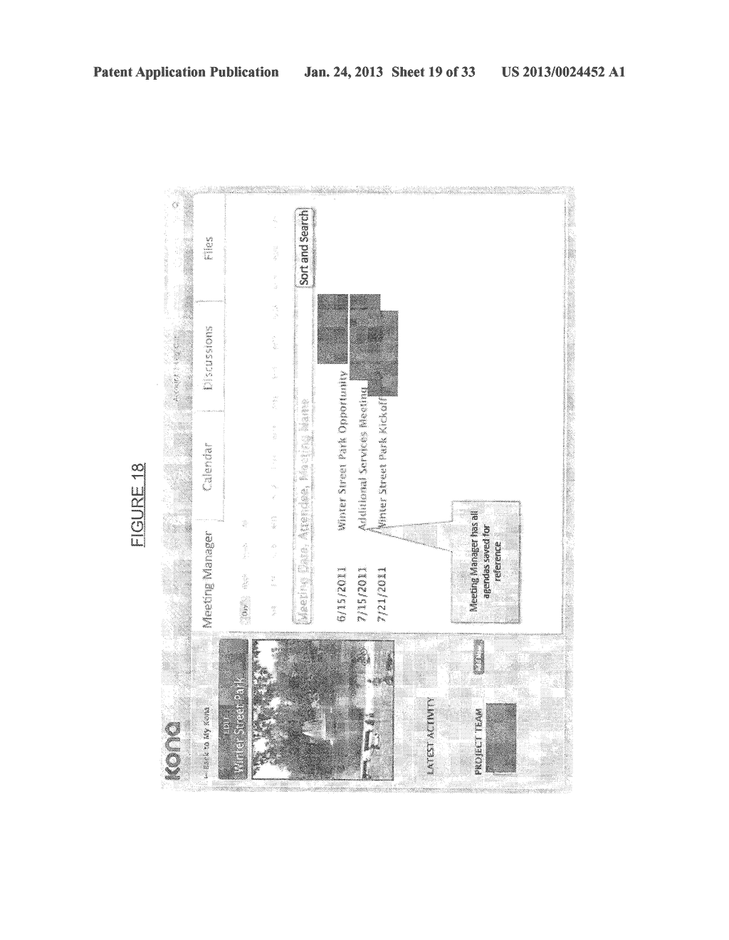 SYSTEM AND METHOD FOR MANAGING PROJECTS - diagram, schematic, and image 20