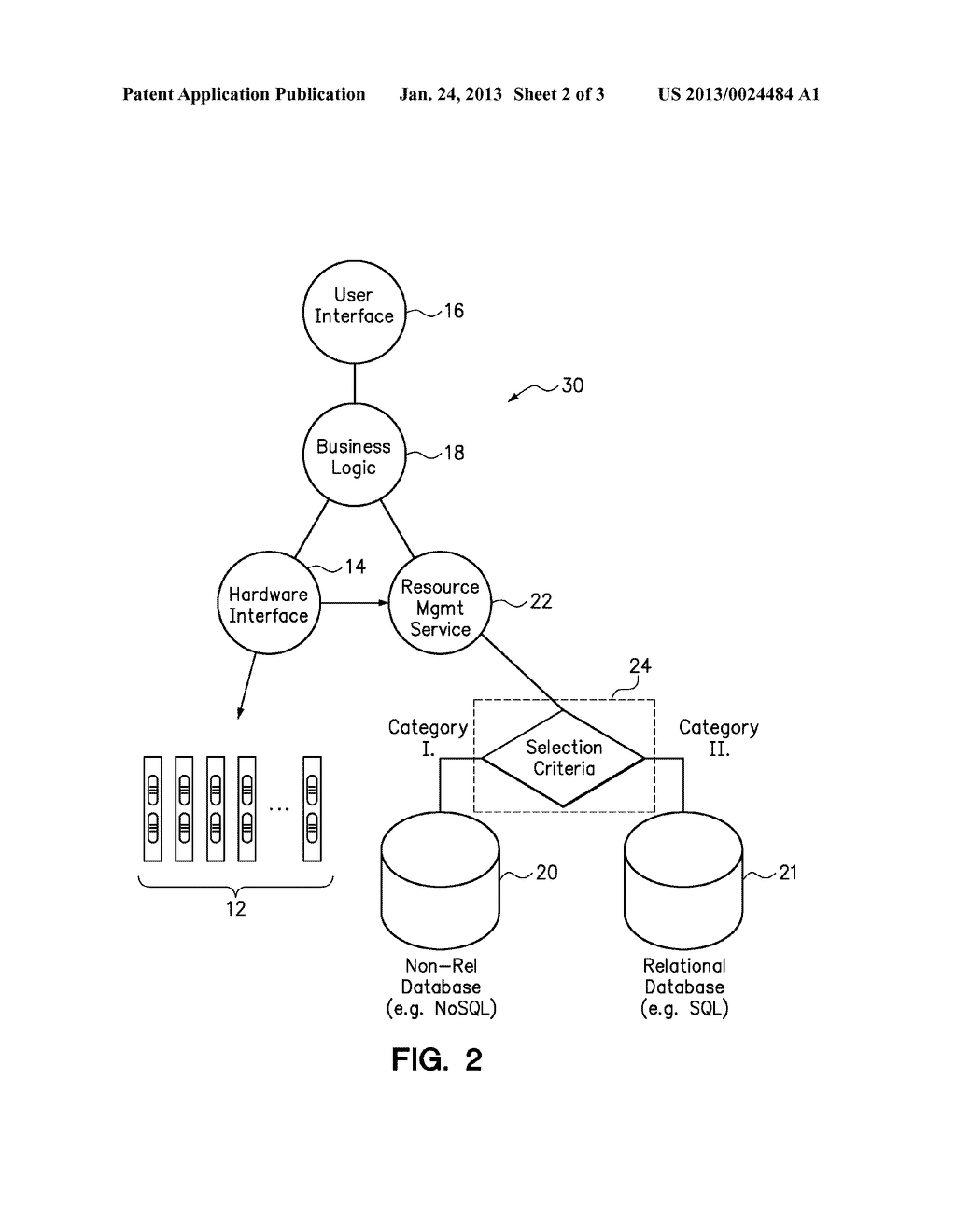 SYSTEM MANAGEMENT IN DATACENTER USING A NON-RELATIONAL DATABASE - diagram, schematic, and image 03