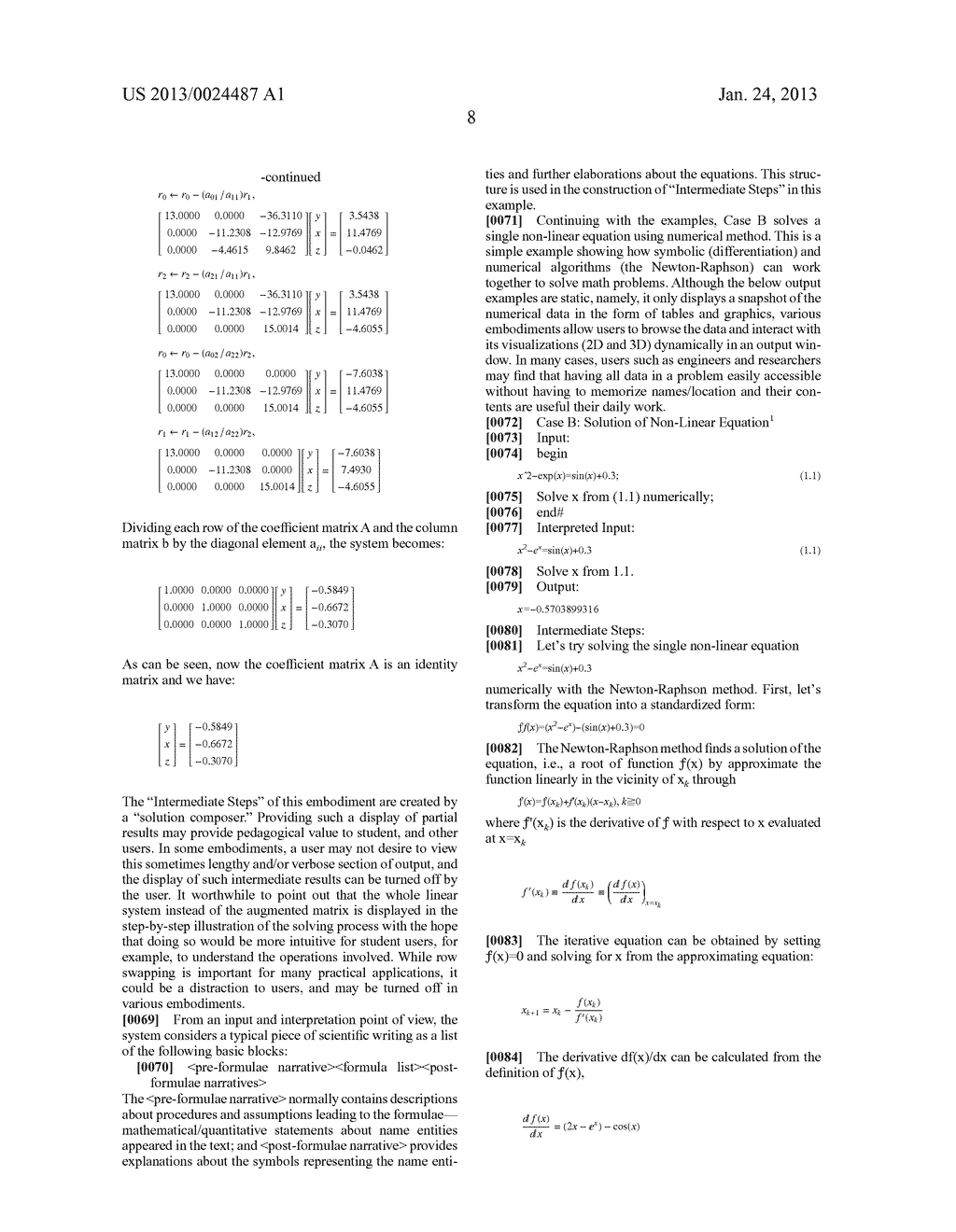 METHODS AND SYSTEMS FOR PARSING AND INTERPRETATION OF MATHEMATICAL     STATEMENTS - diagram, schematic, and image 21