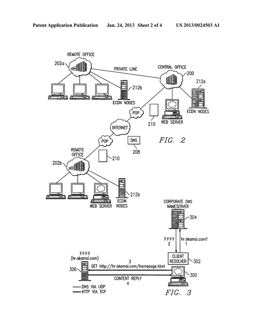 Using virtual domain name service (DNS) zones for enterprise content     delivery - diagram, schematic, and image 03