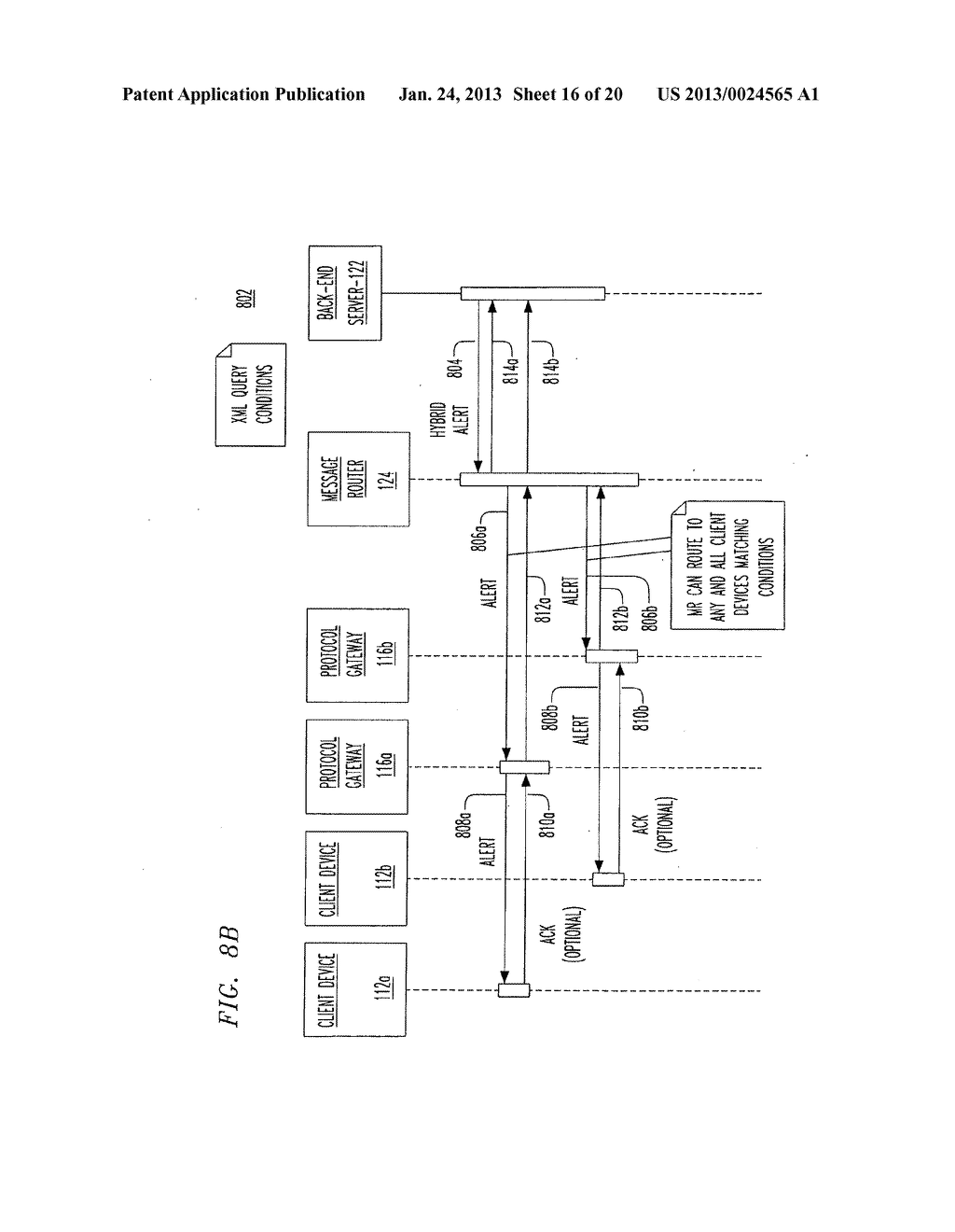 System and Method to Publish Information from Servers to Remote Monitor     Devices - diagram, schematic, and image 17