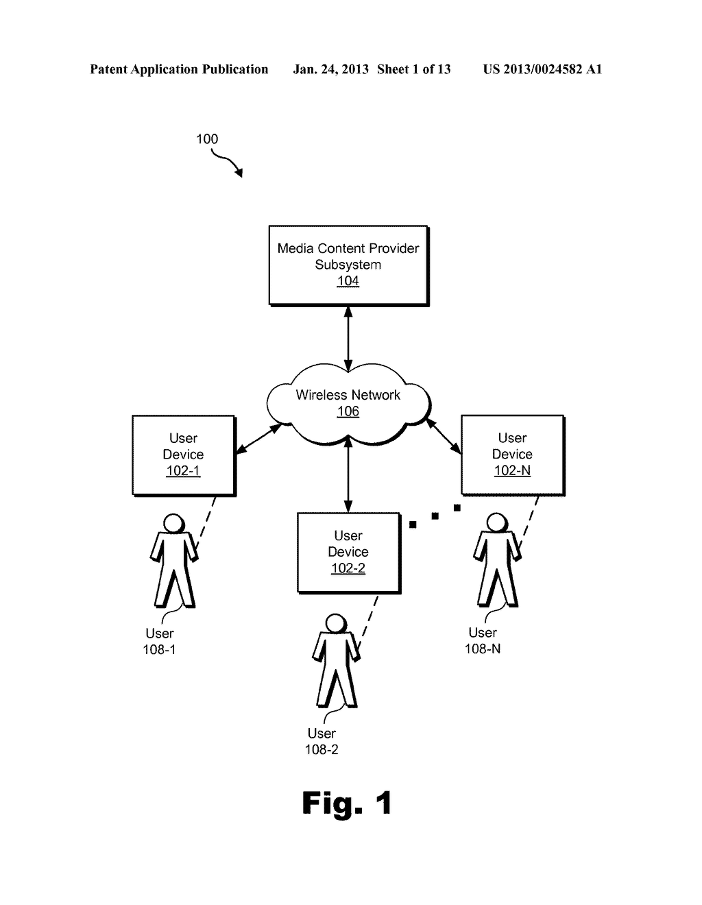 SYSTEMS AND METHODS FOR DYNAMICALLY SWITCHING BETWEEN UNICAST AND     MULTICAST DELIVERY OF MEDIA CONTENT IN A WIRELESS NETWORK - diagram, schematic, and image 02