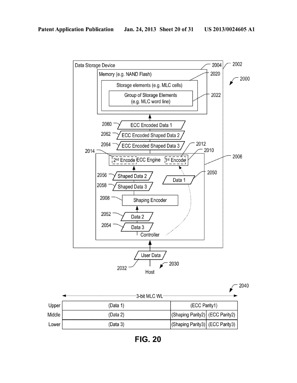 SYSTEMS AND METHODS OF STORING DATA - diagram, schematic, and image 21