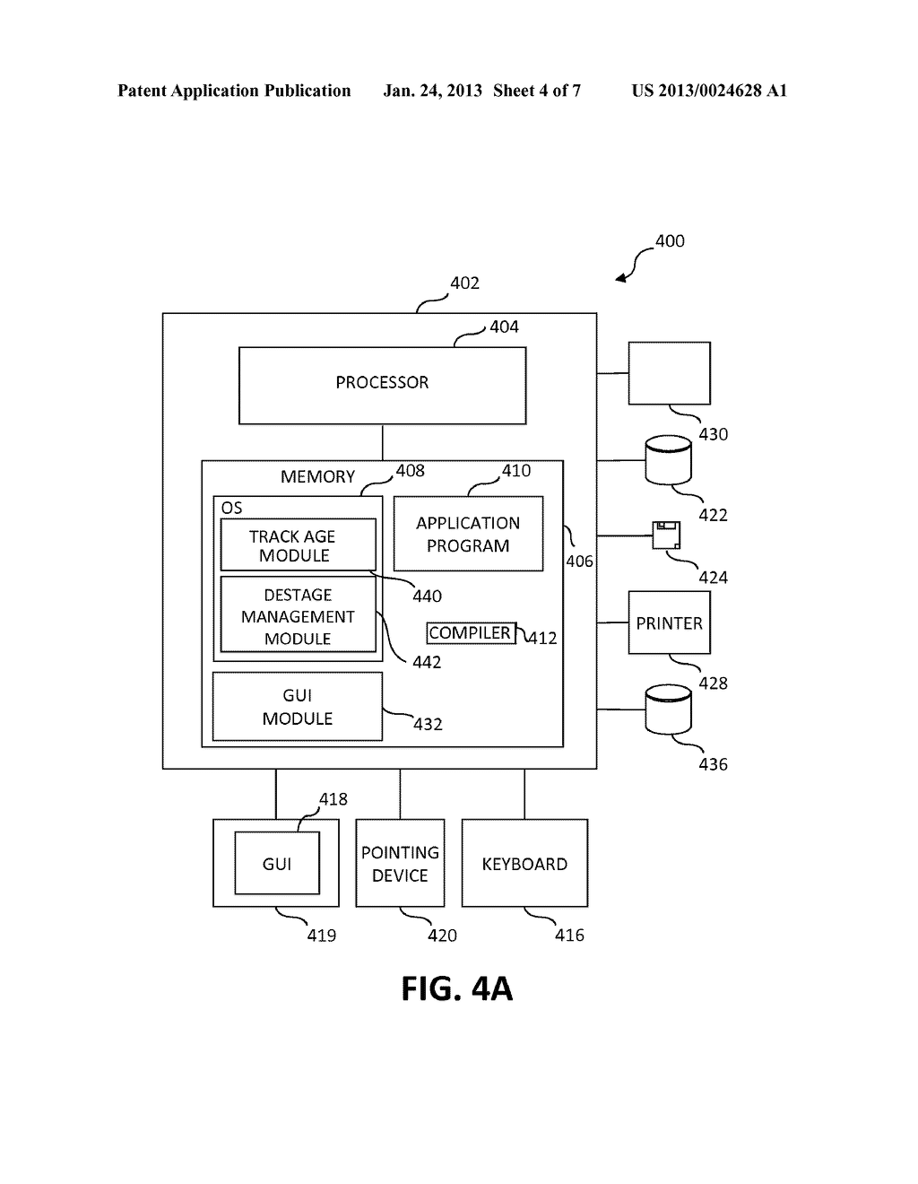 EFFICIENT TRACK DESTAGE IN SECONDARY STORAGE - diagram, schematic, and image 05