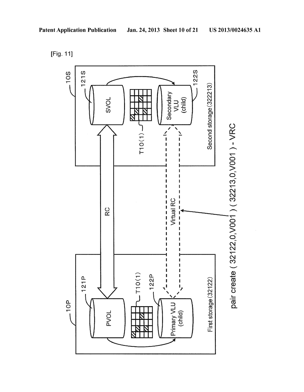 First Storage Apparatus and First Storage Apparatus Control Method - diagram, schematic, and image 11