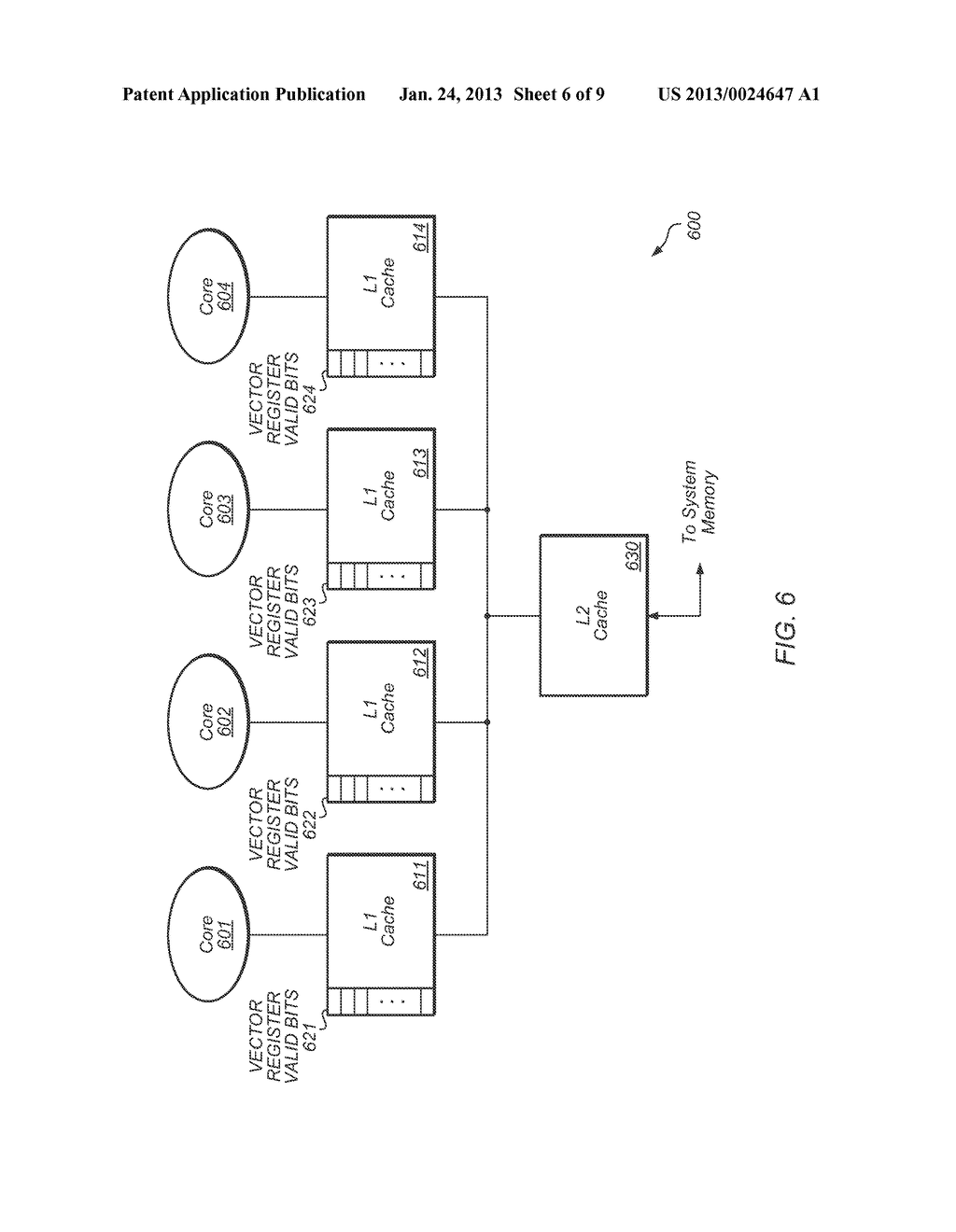 CACHE BACKED VECTOR REGISTERS - diagram, schematic, and image 07