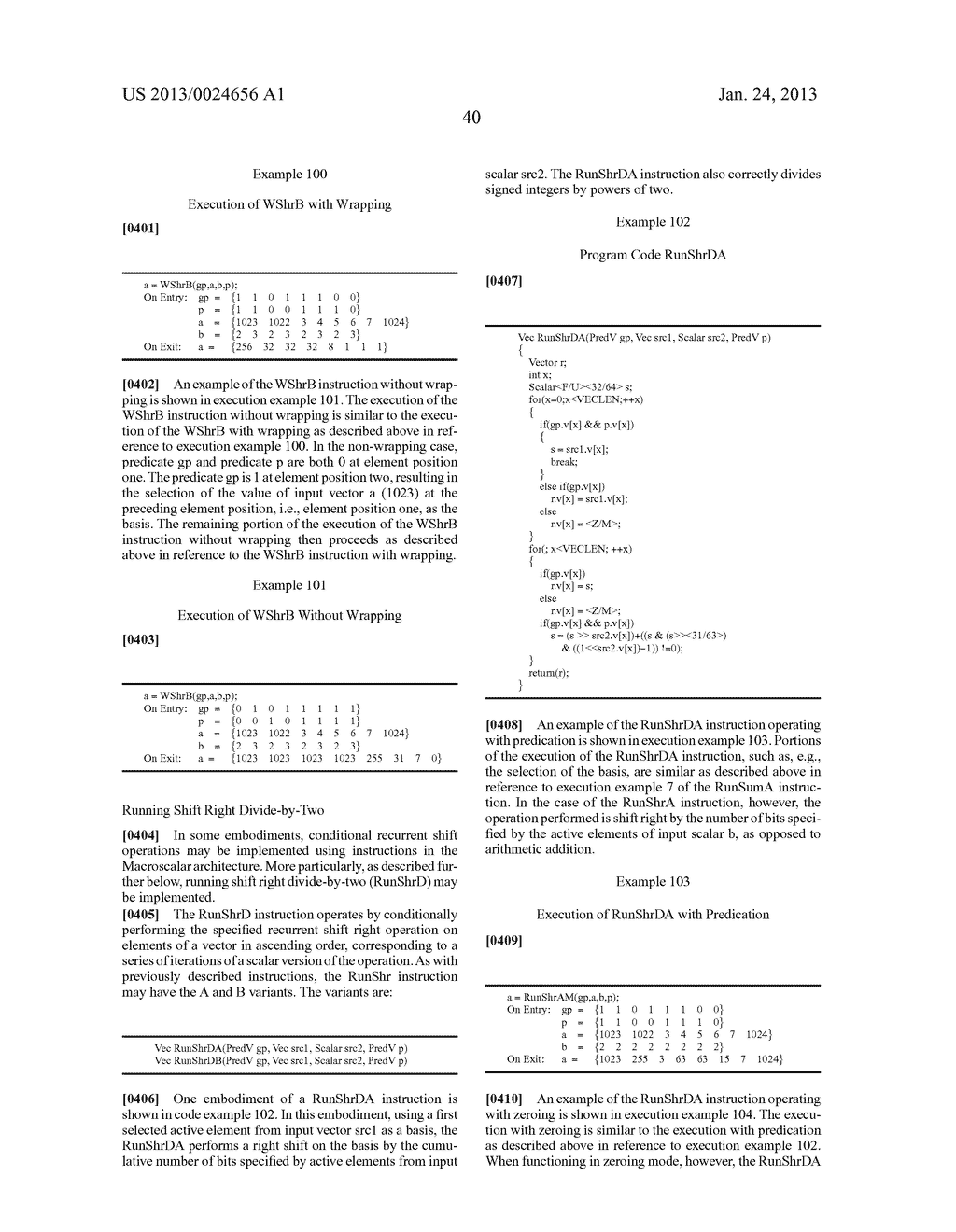 PROCESSING VECTORS USING WRAPPING BOOLEAN INSTRUCTIONS IN THE MACROSCALAR     ARCHITECTURE - diagram, schematic, and image 59