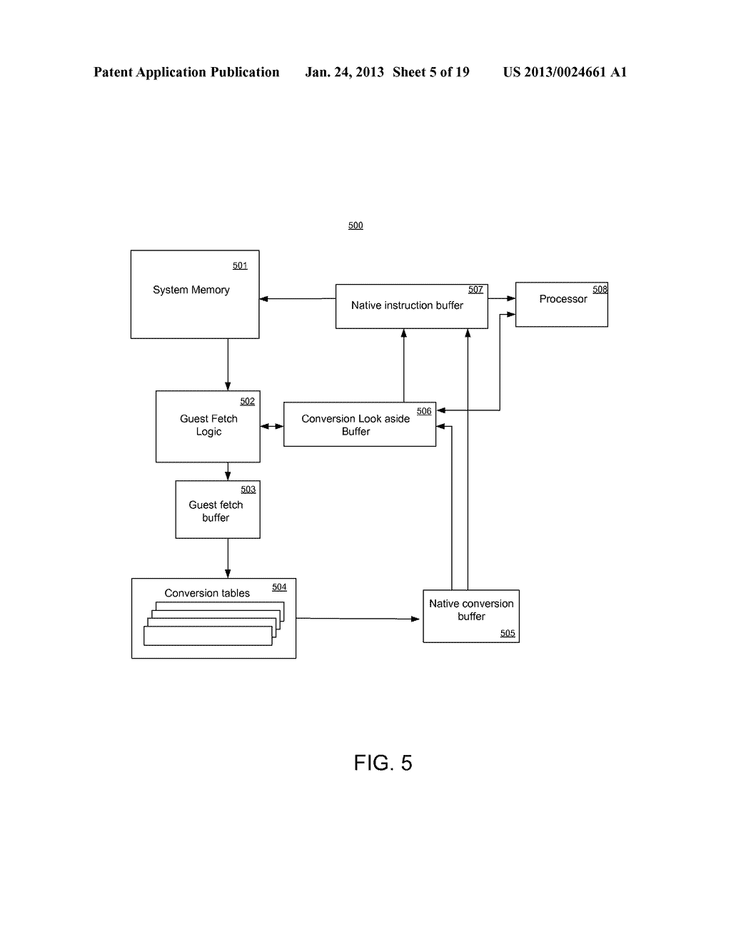 HARDWARE ACCELERATION COMPONENTS FOR TRANSLATING GUEST INSTRUCTIONS TO     NATIVE INSTRUCTIONS - diagram, schematic, and image 06