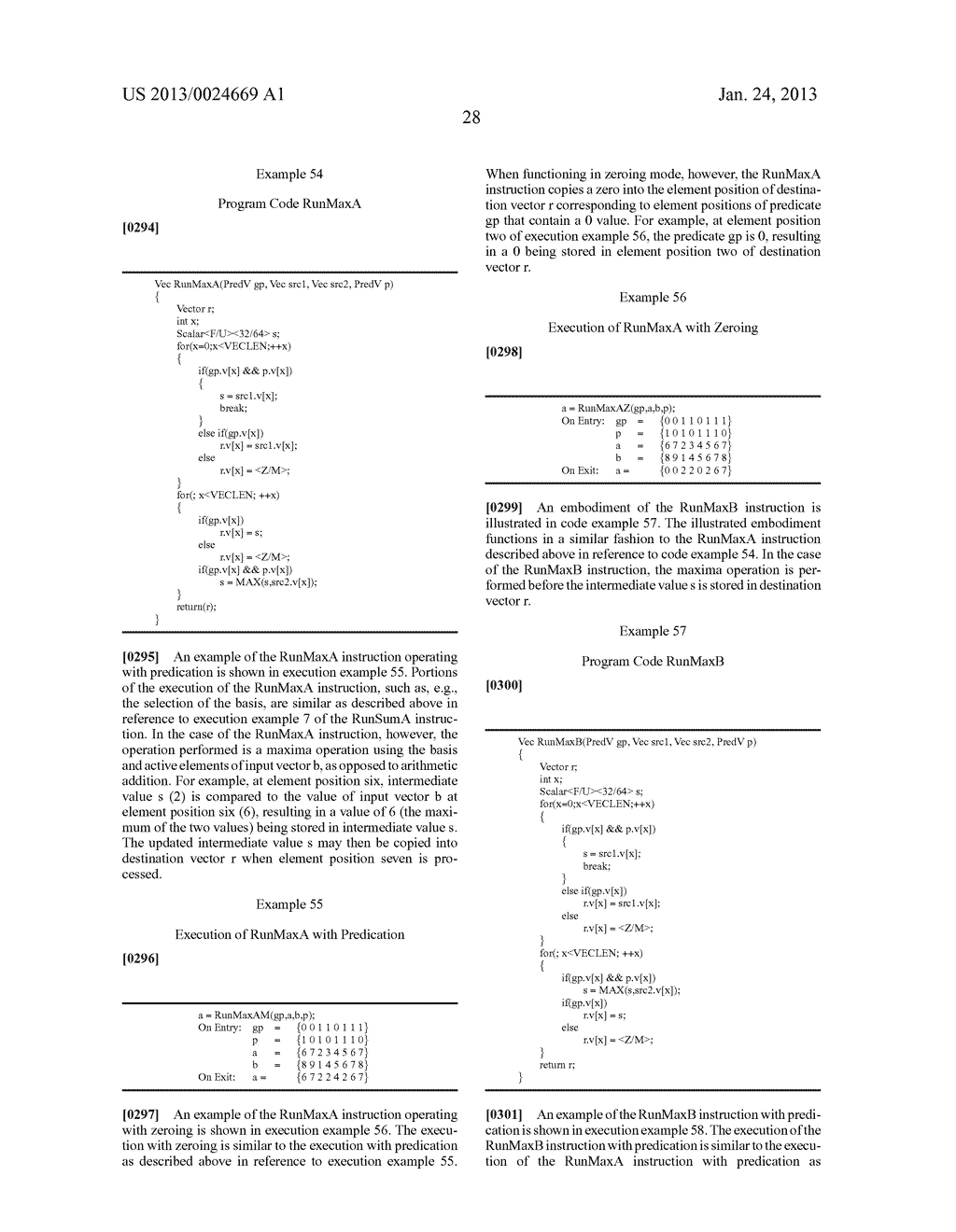 PROCESSING VECTORS USING WRAPPING SHIFT INSTRUCTIONS IN THE MACROSCALAR     ARCHITECTURE - diagram, schematic, and image 47