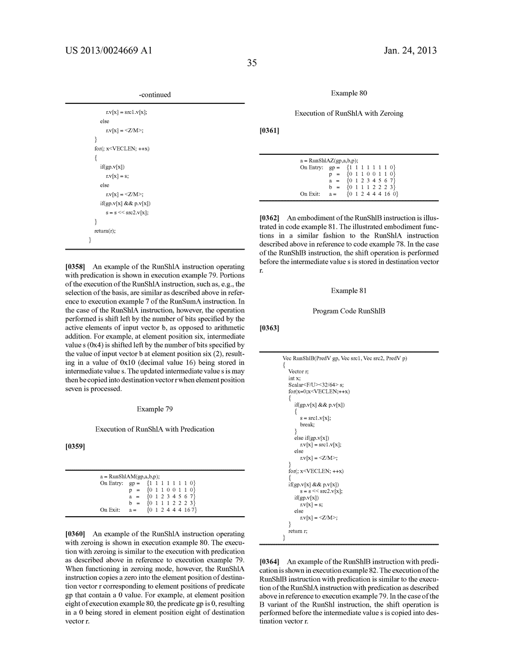 PROCESSING VECTORS USING WRAPPING SHIFT INSTRUCTIONS IN THE MACROSCALAR     ARCHITECTURE - diagram, schematic, and image 54