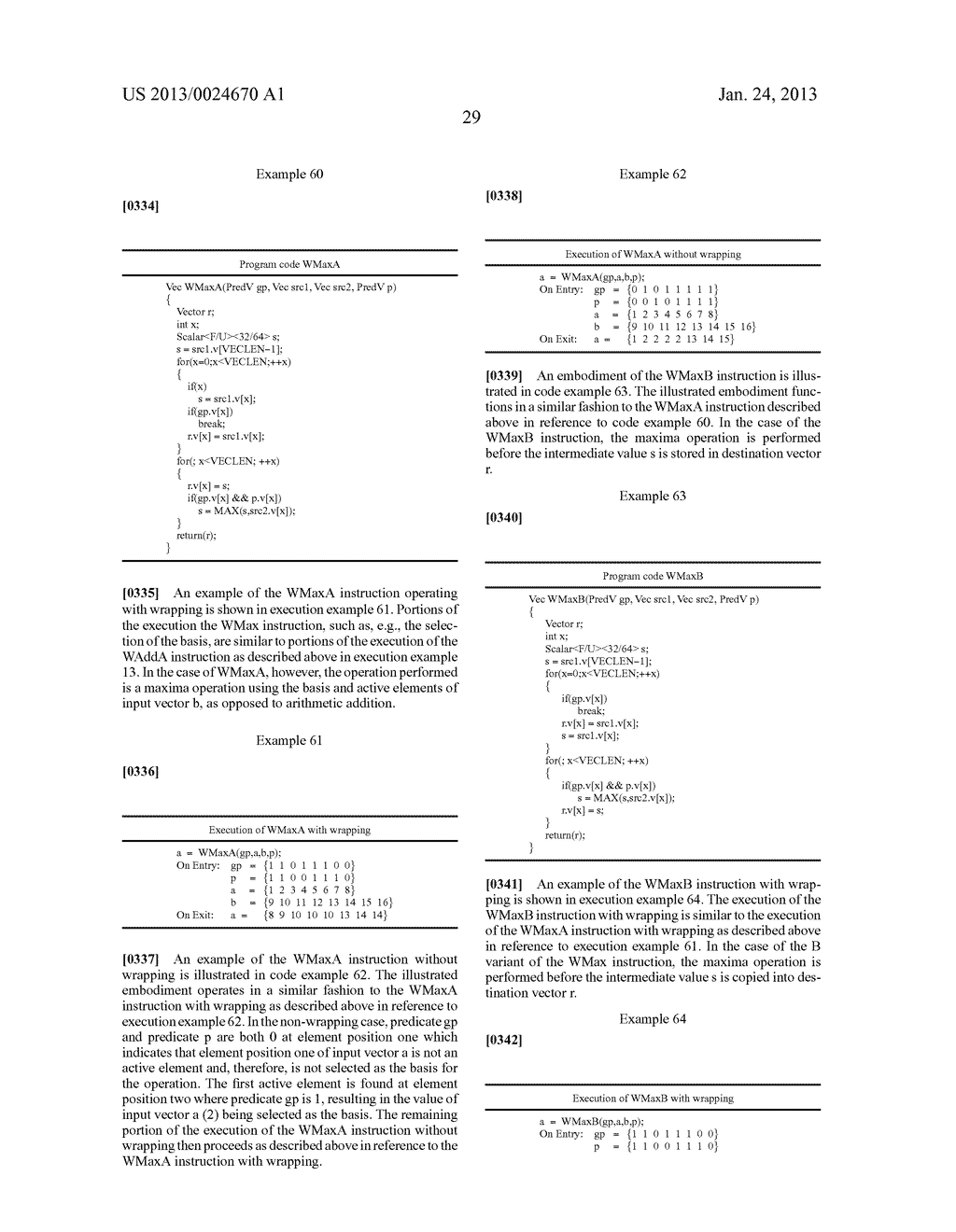 PROCESSING VECTORS USING WRAPPING MULTIPLY AND DIVIDE INSTRUCTIONS IN THE     MACROSCALAR ARCHITECTURE - diagram, schematic, and image 48