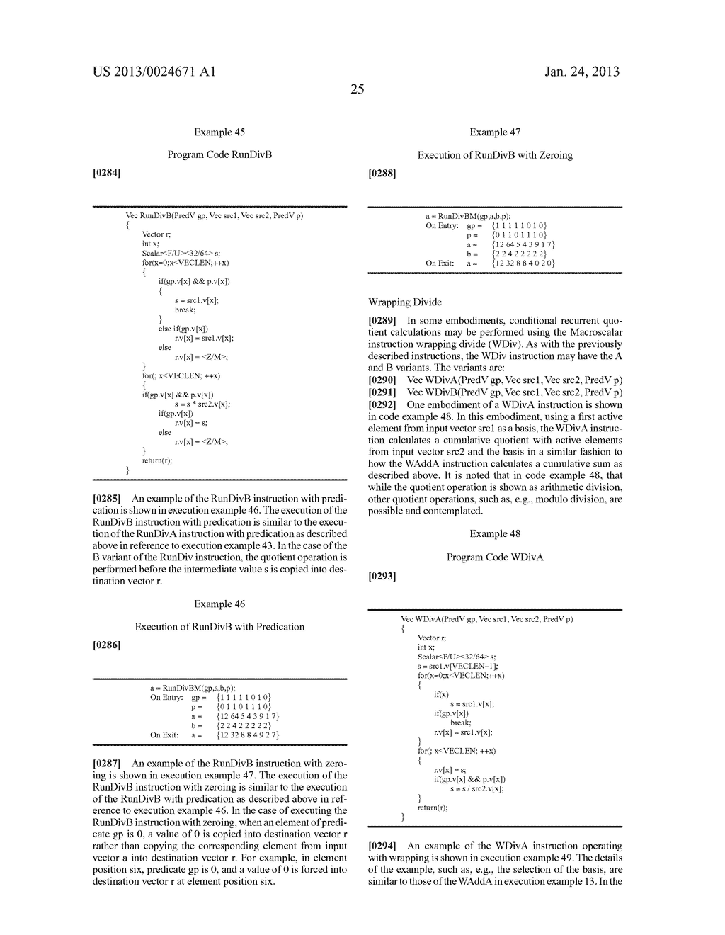 PROCESSING VECTORS USING WRAPPING NEGATION INSTRUCTIONS IN THE MACROSCALAR     ARCHITECTURE - diagram, schematic, and image 44