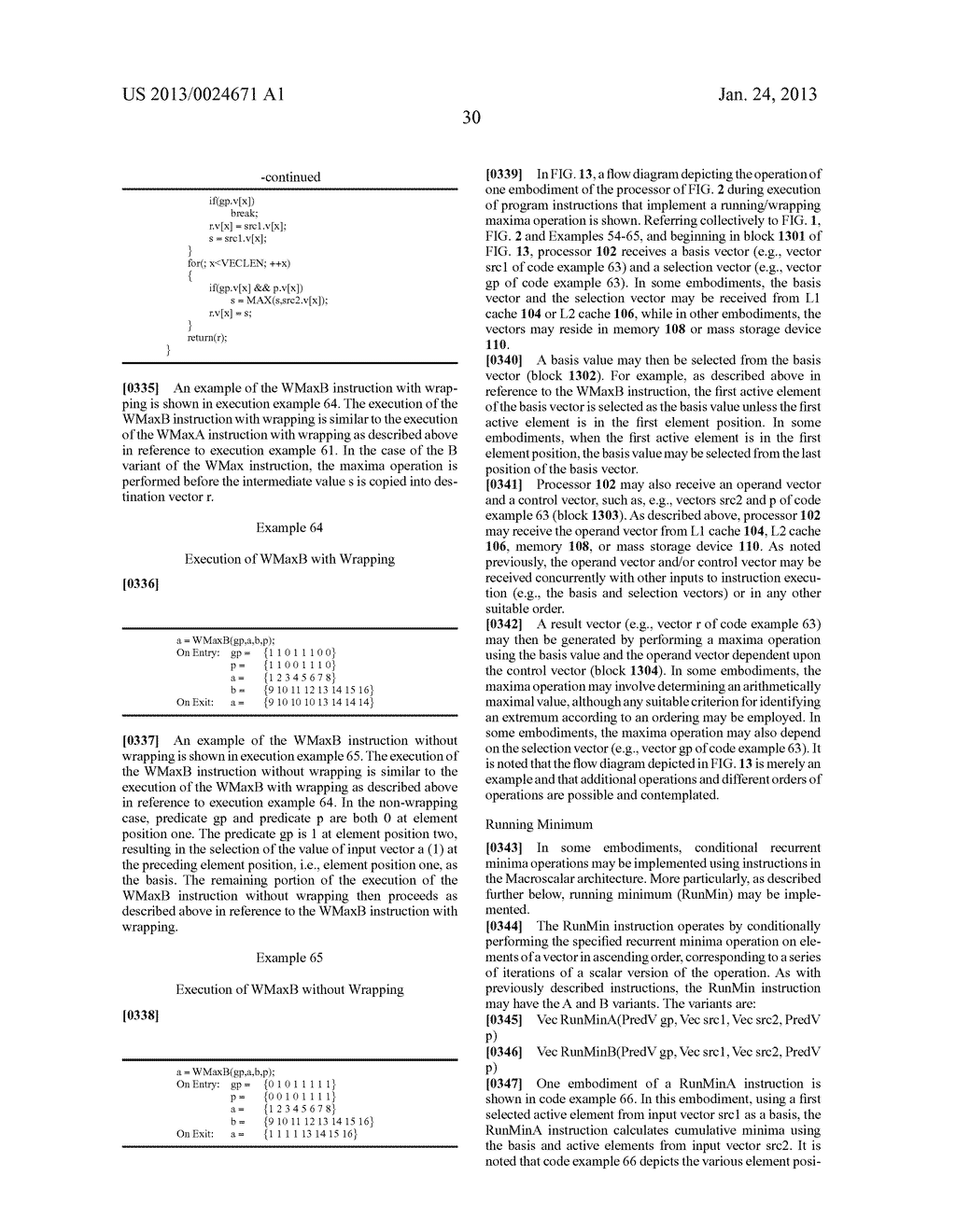 PROCESSING VECTORS USING WRAPPING NEGATION INSTRUCTIONS IN THE MACROSCALAR     ARCHITECTURE - diagram, schematic, and image 49