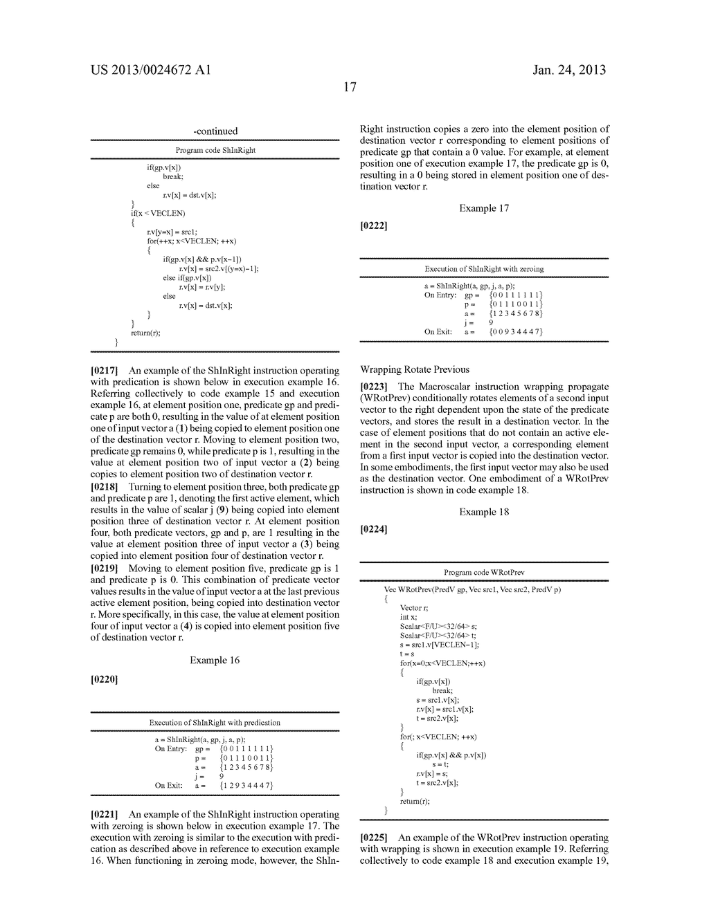 PROCESSING VECTORS USING WRAPPING PROPAGATE INSTRUCTIONS IN THE     MACROSCALAR ARCHITECTURE - diagram, schematic, and image 28