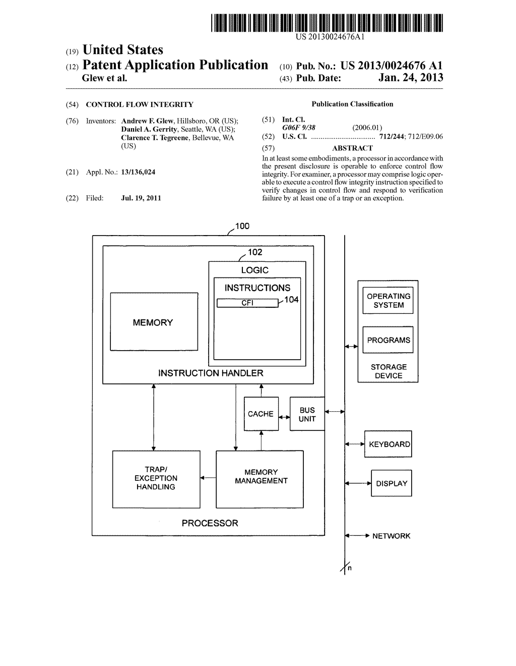 Control flow integrity - diagram, schematic, and image 01